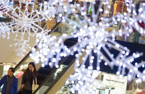 Shoppers Inside The Swire Properties Ltd. Cityplaza Shopping Mall Ahead Of Christmas Holidays