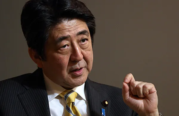 Japanese Prime Minister Shinzo Abe Interview