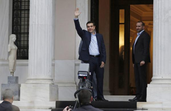 Independent Greeks Party Leader Panos Kammenos Ahead Of Formation Of Anti Bailout Coalition