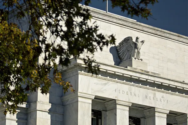 The Federal Reserve building in Washington, D.C. (Andrew Harrer/Bloomberg).