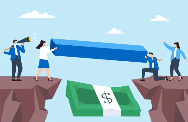 Closing financial gap