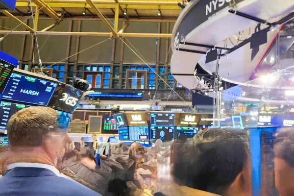 Floor of the New York Stock Exchange