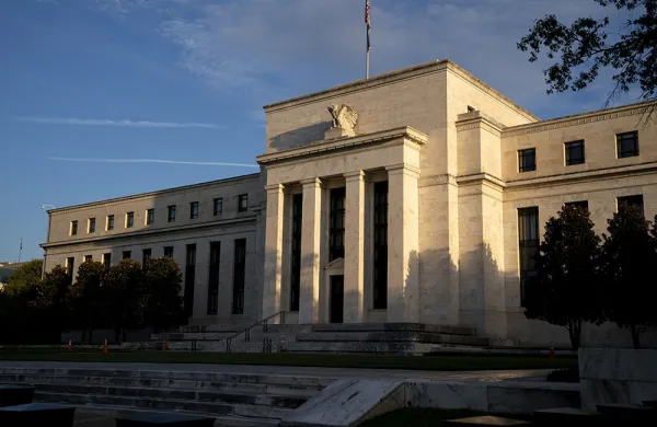 The Federal Reserve building in Washington D.C. (Stefani Reynolds/Bloomberg)