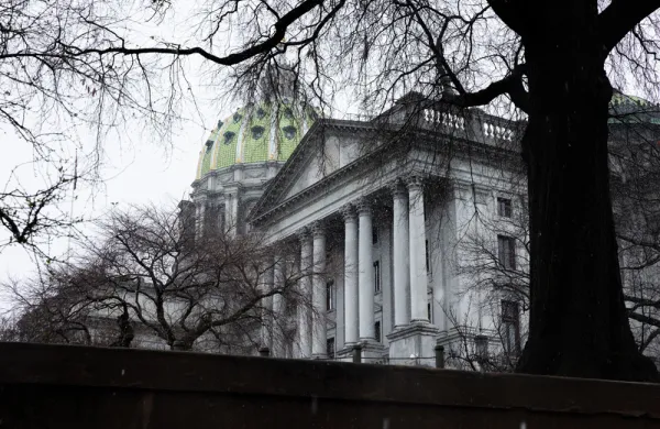 The Pennsylvania State Capitol building (Rachel Wisniewski/Bloomberg)