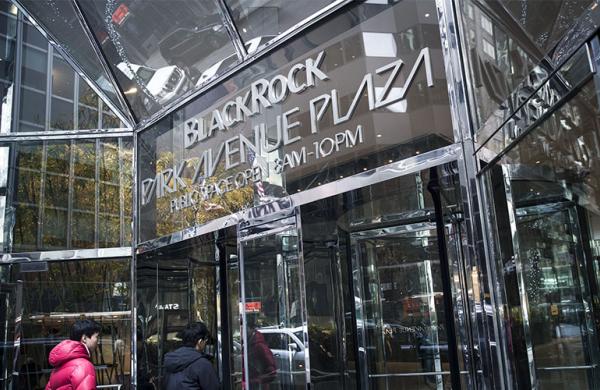 BlackRock headquarters in New York (Victor J. Blue/Bloomberg)