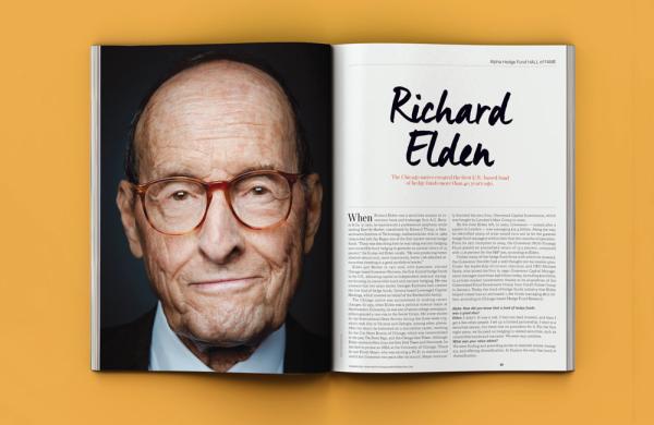 Richard Elden, featured in Institutional Investor's Hedge Fund Hall of Fame. 