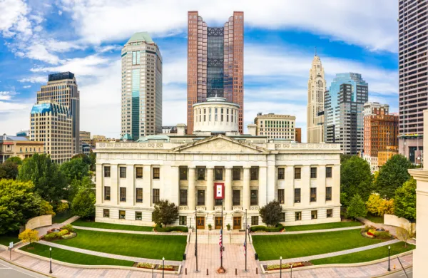 Ohio State House, in Columbus