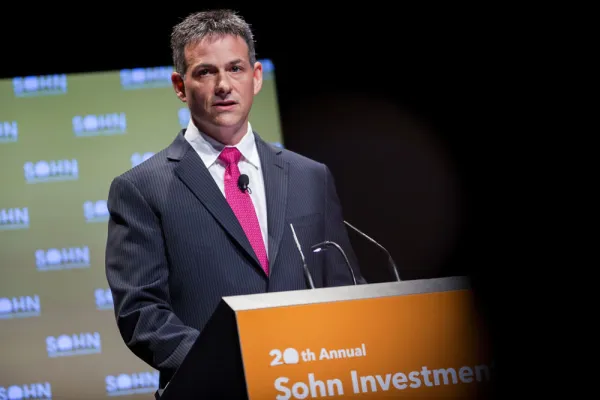 David Einhorn (Andrew Harrer/Bloomberg)
