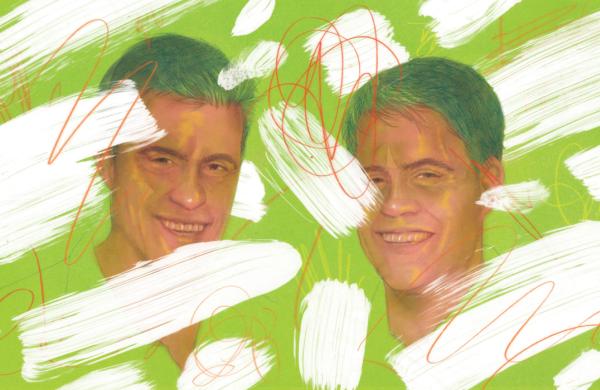 Seth and Brook Taube (Illustration by Melody Newcomb)