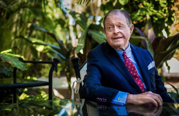 John Casey at his home in Florida. (Photograph by Scott McIntyre.)