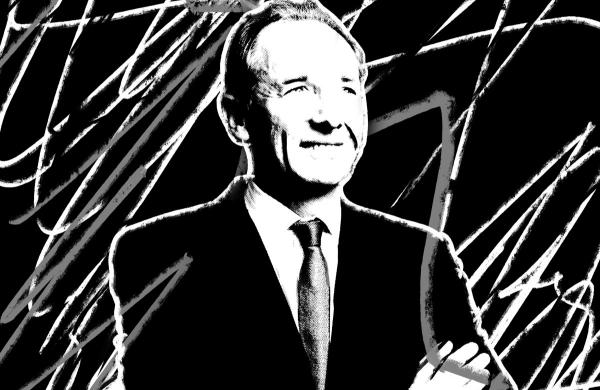James Gorman, CEO of Morgan Stanley. (Illustrations by II; Bloomberg photos)