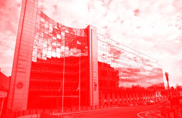 The headquarters building of the U.S. Securities and Exchange Commission. (Zach Gibson/Bloomberg)