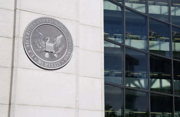The Securities and Exchange Commission headquarters. (Joshua Roberts/Bloomberg)