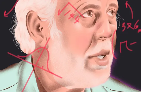 James Simons (Illustration by Richard A. Chance)