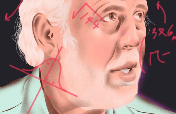 James Simons (Illustration by Richard A. Chance)