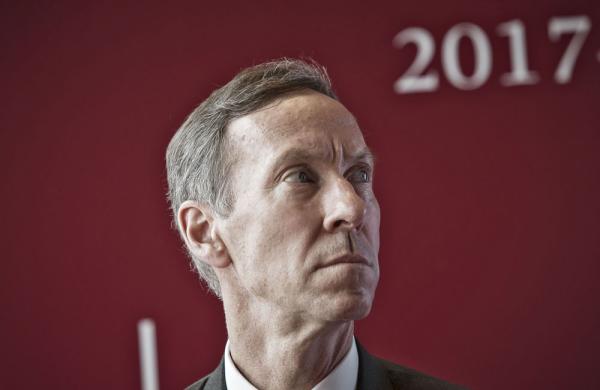Vanguard announced its chairman, Bill McNabb, will step down at the end of the year. (Qilai Shen/Bloomberg)