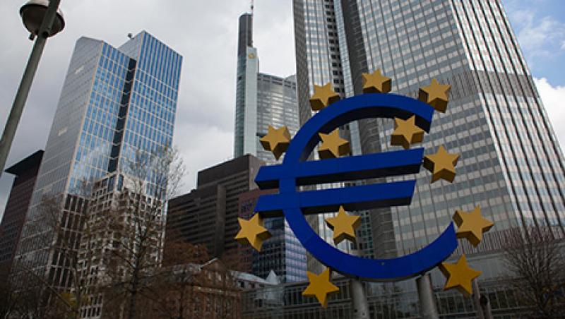 Frankfurt's Financial District As German Business Confidence Falls Due To Sanctions Against Russia