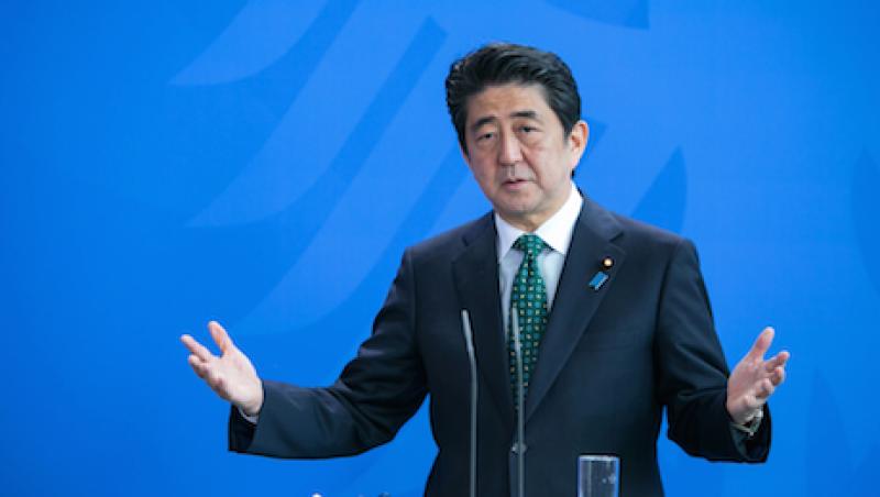 Japan's Prime Minister Shinzo Abe Holds Talks With German Chancellor Angela Merkel Japan's Prime Minister Shinzo Abe Holds Talks With German Chancellor Angela Merkel