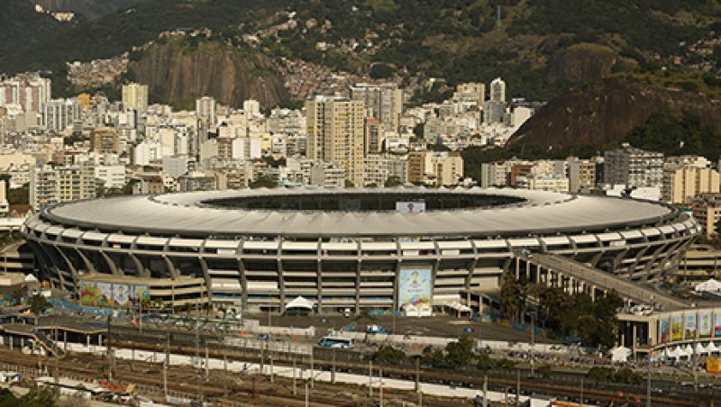 World Cup Fans Throng Rio as Maracana Station Works Continue World Cup Fans Throng Rio as Maracana Station Works Continue