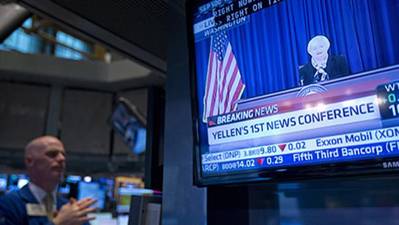 U.S. Stocks Decline Amid Fed Tapering, Rate Forecast U.S. Stocks Decline Amid Fed Tapering, Rate Forecast