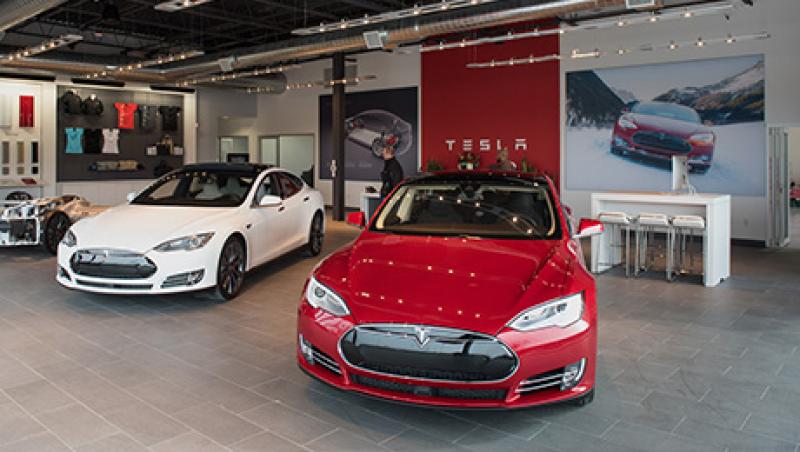 A Tesla Motors Inc. Gallery And Service Center As Stock Rebounds A Tesla Motors Inc. Gallery And Service Center As Stock Rebounds