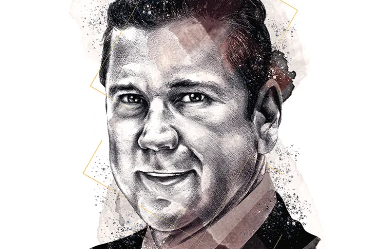 Geoffrey Coley, MUFG Securities (Illustration by Paul Ryding)