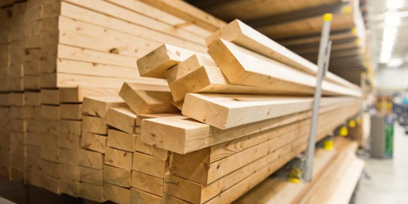 Stacks of Lumber