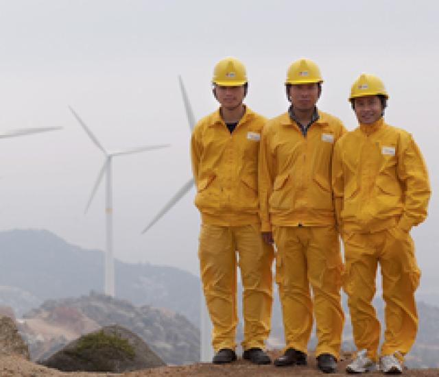 China Resources Power Wind Farm Visit China Resources Power Wind Farm Visit