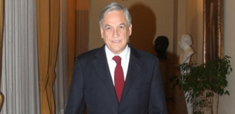 Presidente Sebastián Piñera en La Moneda Presidente Sebastián Piñera en La Moneda