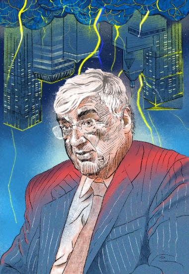 Michael Hintze (Illustration by Jeremy Leung/II) Michael Hintze (Illustration by Jeremy Leung/II)