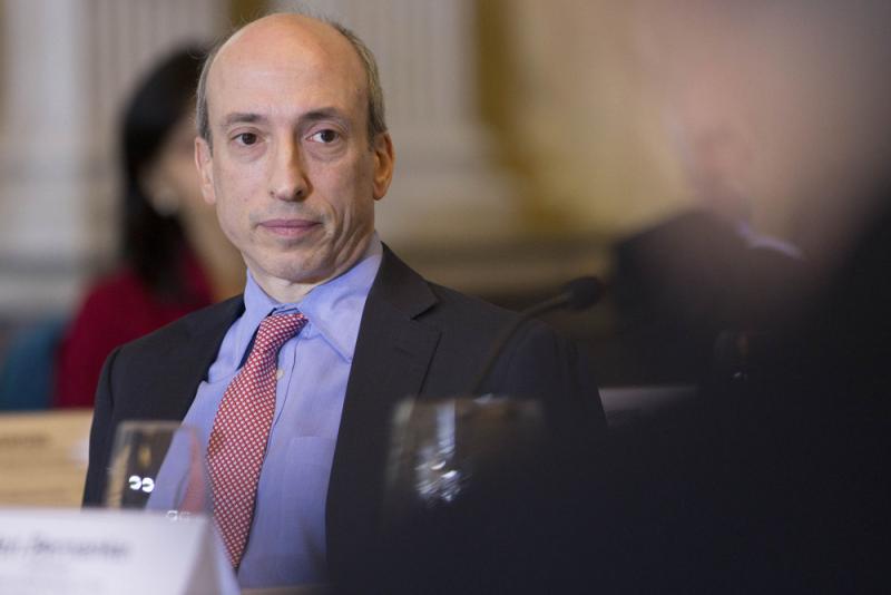 Gary Gensler, the incoming SEC chair. (Andrew Harrer/Bloomberg )
