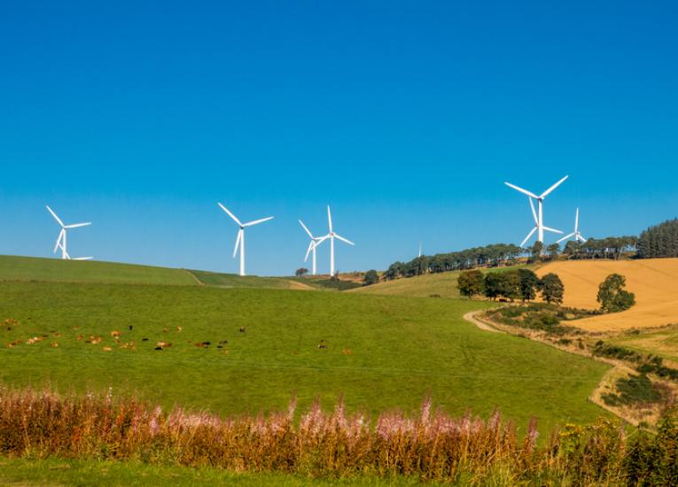 Renewable Energy Rural Wind Farm