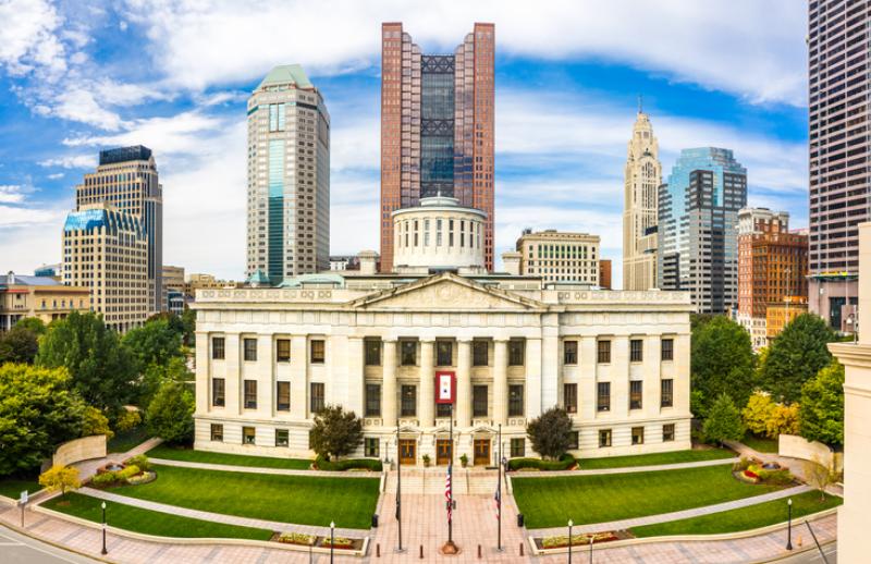 Ohio State House, in Columbus