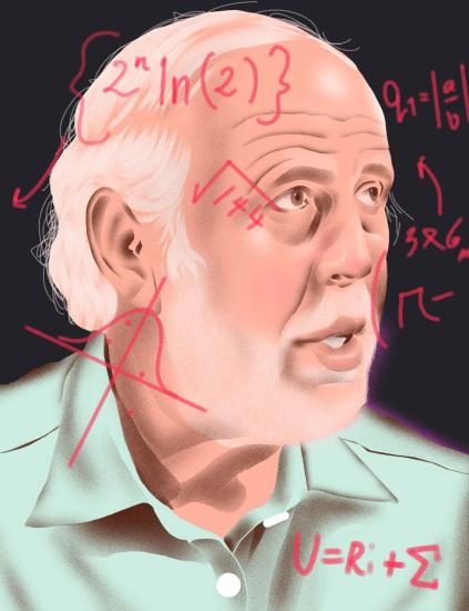 James Simons (Illustration by Richard A. Chance) James Simons (Illustration by Richard A. Chance)