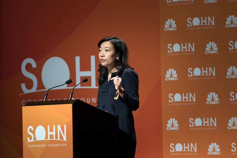 Li Ran, chief investment officer of Half Sky Capital, speaks at the 2018 Sohn Investment Conference. (Kholood Eid/Bloomberg) Li Ran, chief investment officer of Half Sky Capital, speaks at the 2018 Sohn Investment Conference. (Kholood Eid/Bloomberg)